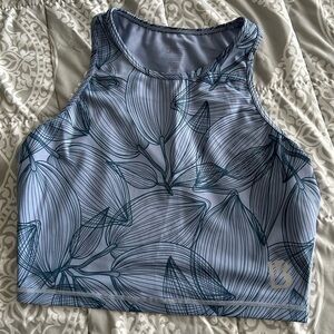 BuffBunny Blue Crop Top